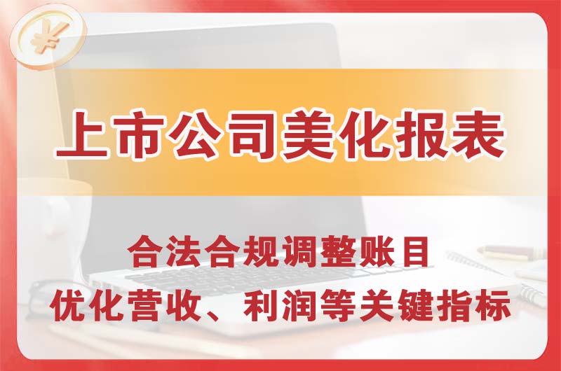 白城上市公司美化报表